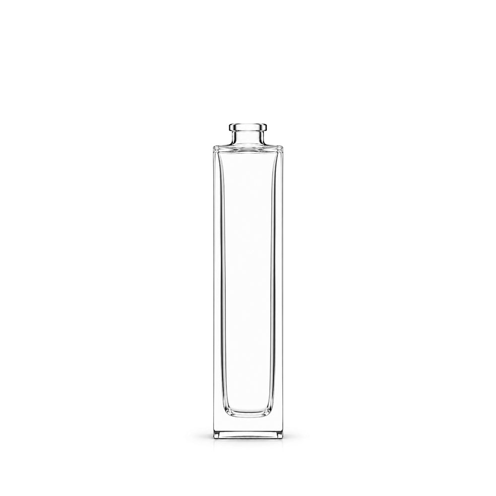 50ml Clear Glass Square Klee Bottle - Glass - Fragrance Glass - Coloured Bottles