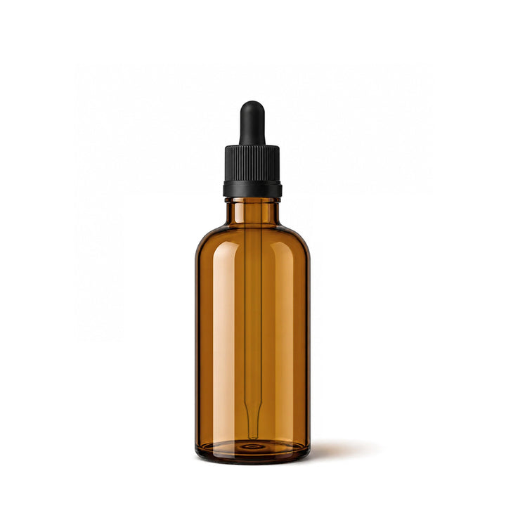 50ml Amber Glass Dropper Bottle - Glass - Aromatherapy Glass - Coloured Bottles