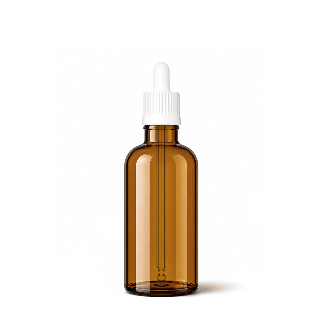50ml Amber Glass Dropper Bottle - Glass - Aromatherapy Glass - Coloured Bottles