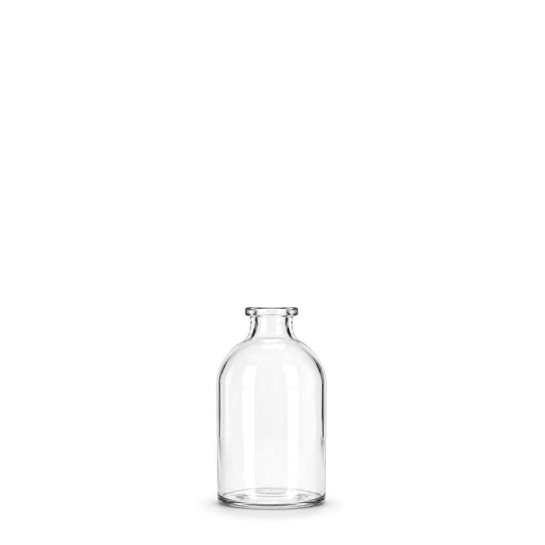 50ml Clear Glass Antibiotic / Injection Bottle - Glass - Medical Glass - Coloured Bottles