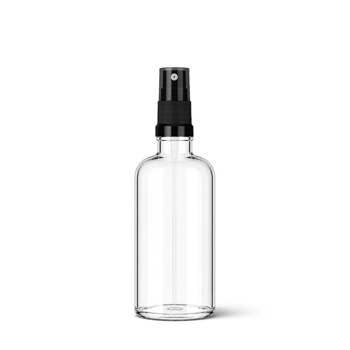 50ml Clear Glass Dropper Bottle - Glass - Aromatherapy Glass - Coloured Bottles