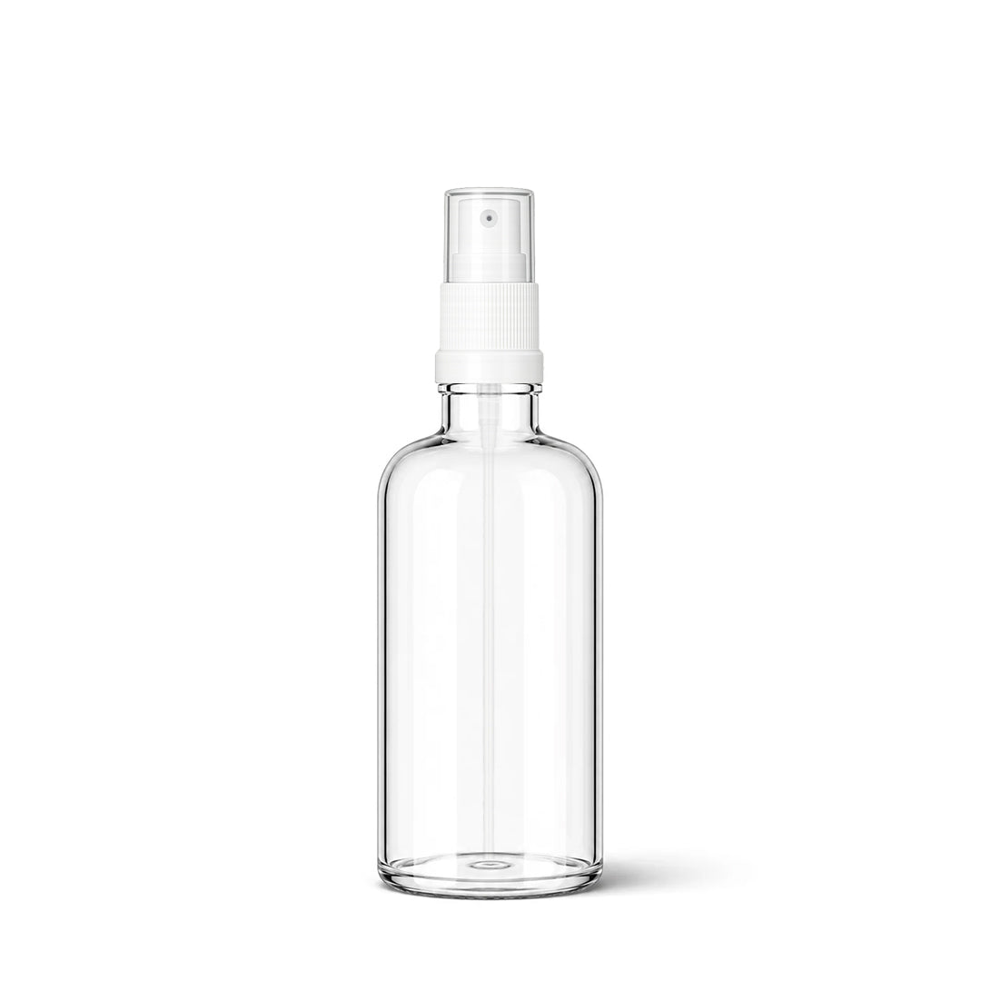 50ml Clear Glass Dropper Bottle - Glass - Aromatherapy Glass - Coloured Bottles