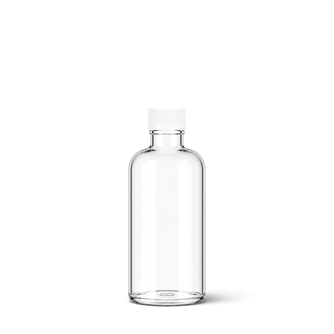 50ml Clear Glass Dropper Bottle - Glass - Aromatherapy Glass - Coloured Bottles