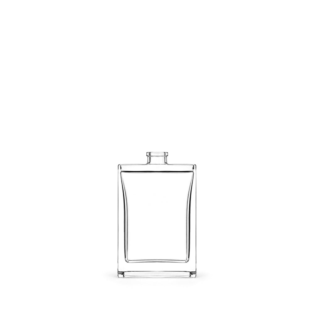 50ml Clear Glass Rectangle Everest Bottle - Glass - Fragrance Glass - Coloured Bottles