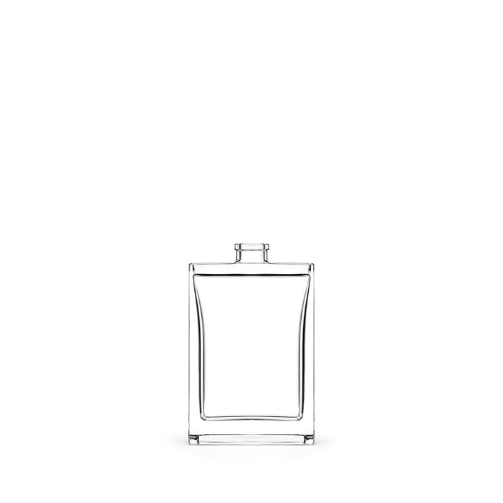 50ml Clear Glass Rectangle Everest Bottle - Glass - Fragrance Glass - Coloured Bottles