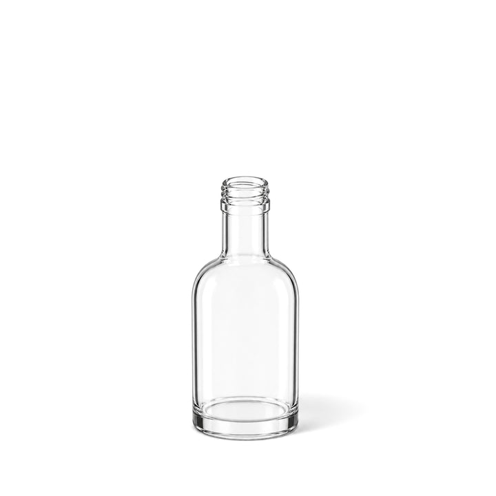 50ml Clear Glass Round Honorius Bottle