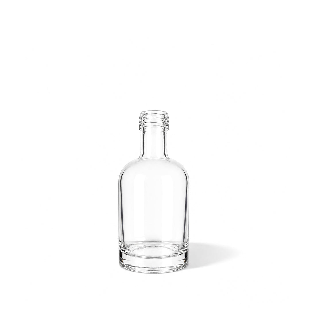 50ml Clear Glass Round Nocturne Bottle - Glass - Food Glass - Coloured Bottles
