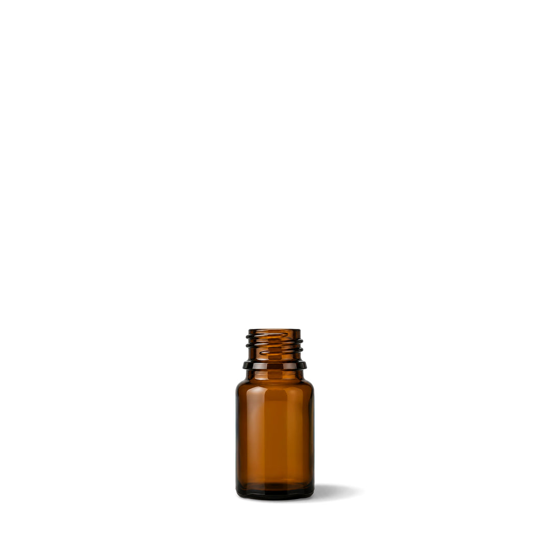 5ml Amber Glass Dropper Bottle (Small) - Glass - Aromatherapy Glass - Coloured Bottles