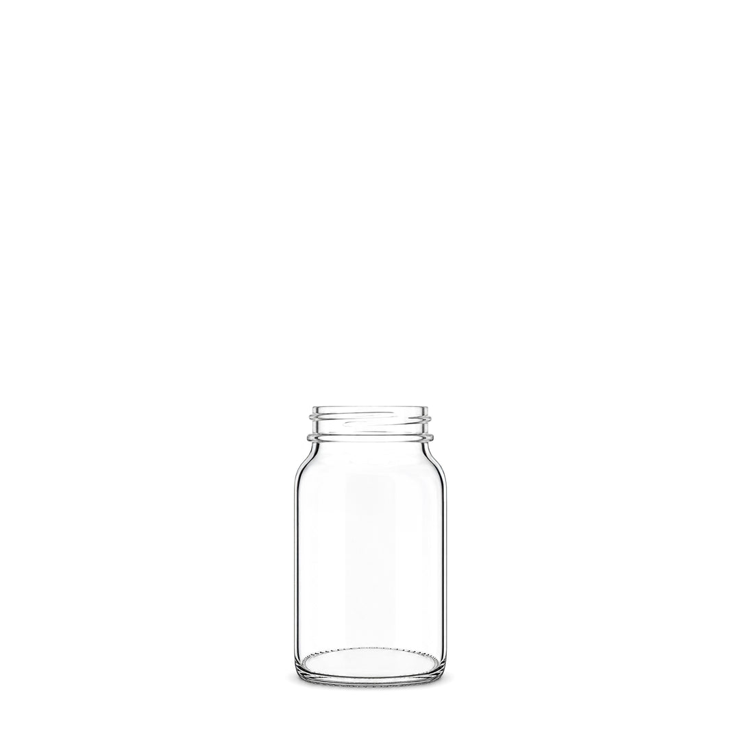 60ml Clear Glass Powder Jar - Glass - Medical Glass - Coloured Bottles