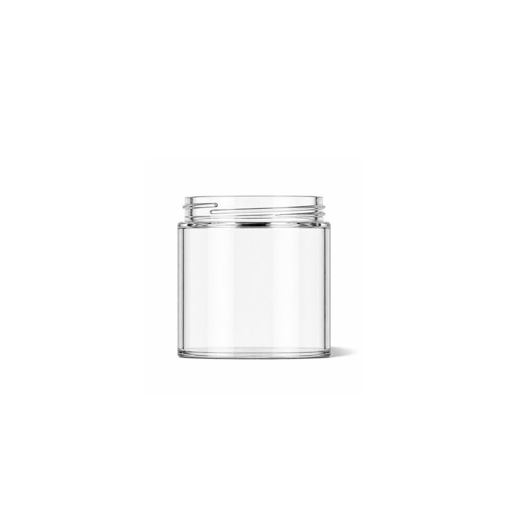 60ml Clear Glass Squat Jar