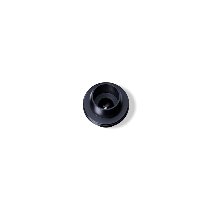 Miron - Roll-on Cap DIN18, Polished Glass Ball, Black Cap (Orion) - Caps - Miron