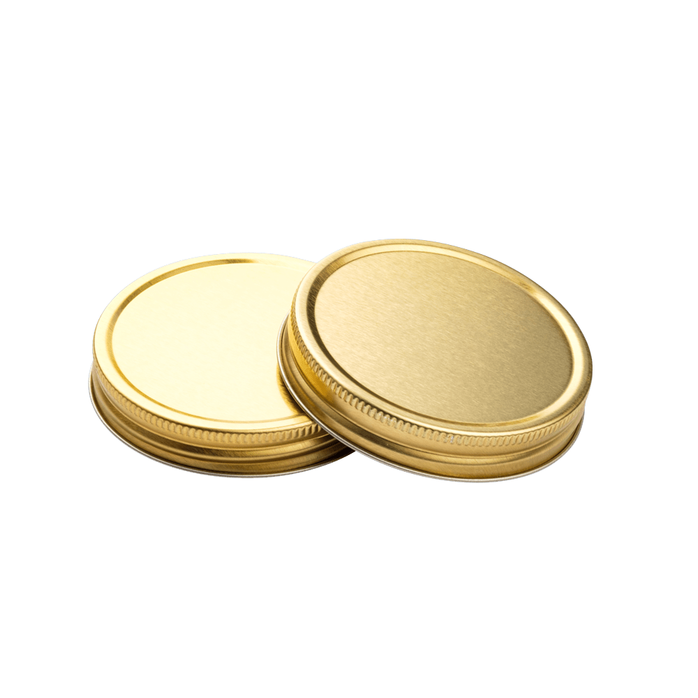 70mm Gold Metal Honey Jar Lid - Caps - Food Caps - Colorlites