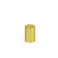 Gloss Gold Lined 19.6mm X 35mm 15mm Shroud Atomiser Cap - Atomiser - Coloured Bottles