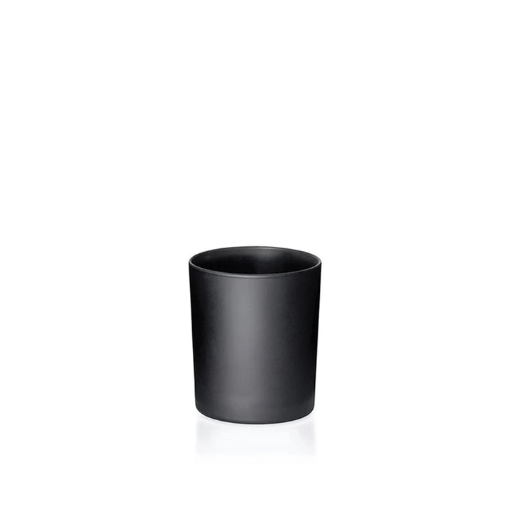 9cl Matt Black Meredith Candle Glass - Glass - Candle Glass - Colorlites