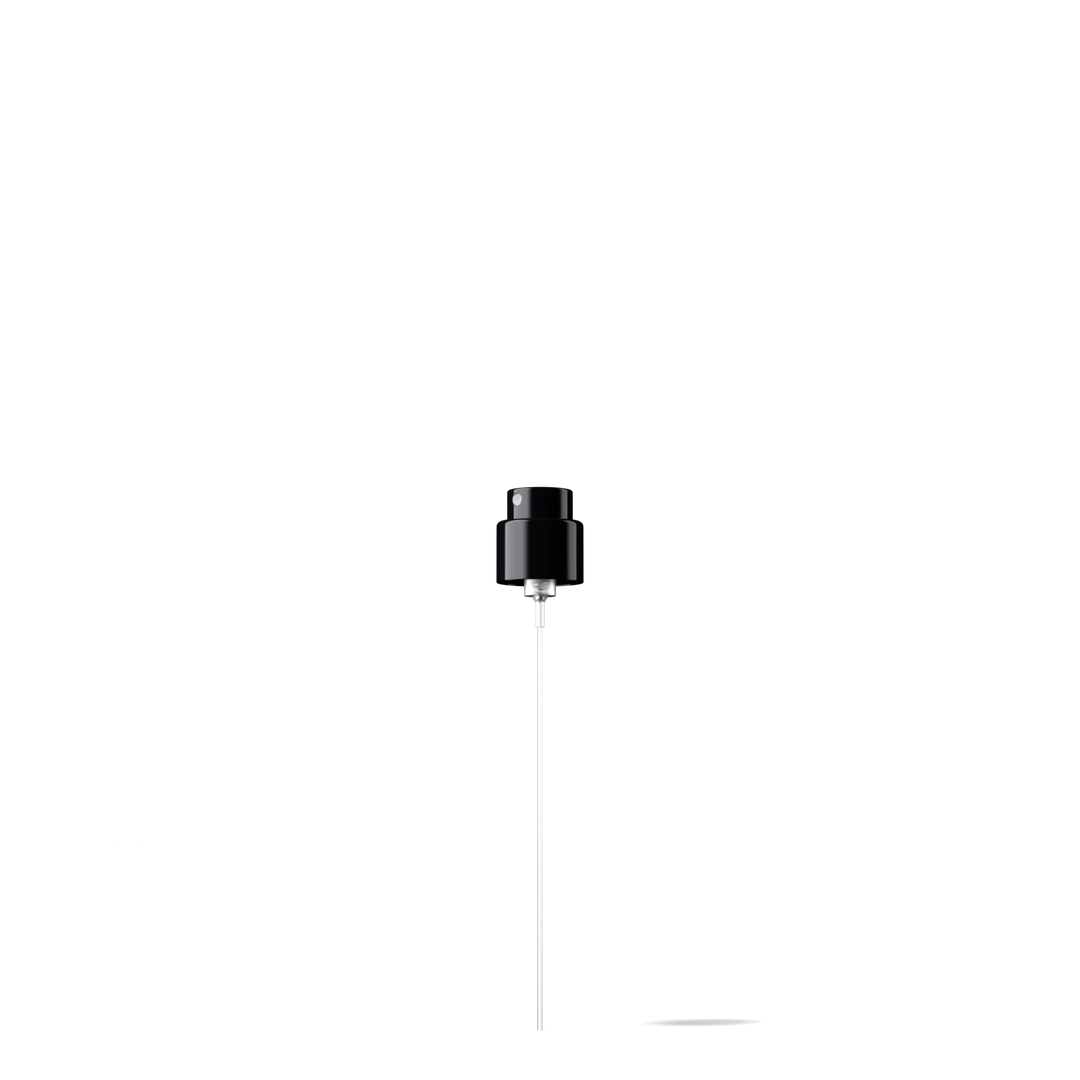 Miron - Spray cap V4 18/400, Aluminium, glossy black, dose 0.07ml (Mira 30)