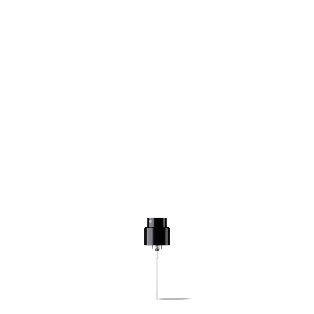 Miron - Spray cap Precious 18/400, aluminum, glossy black, dose 0.07ml (Lynx 15)