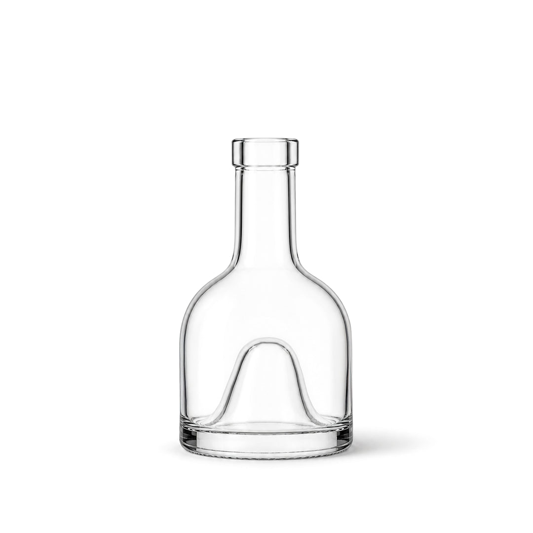 250ml Clear Glass Impilabile Stackable Bottle (Top) (Cork Neck) - Glass - Food Glass - Coloured Bottles
