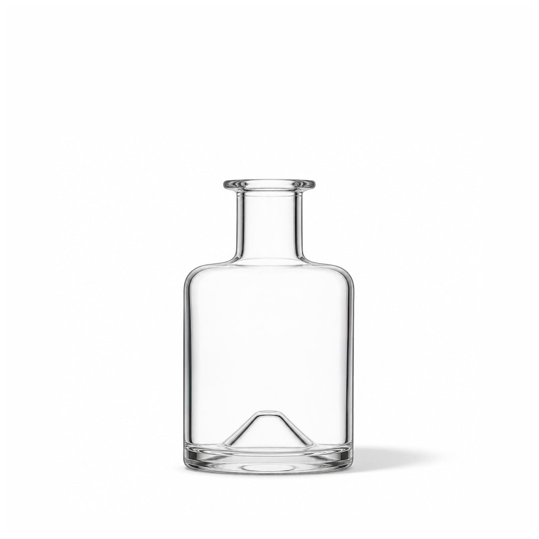 200ml Clear Glass Herbalist Bottle (Cork Neck) - Glass - Food Glass - Coloured Bottles