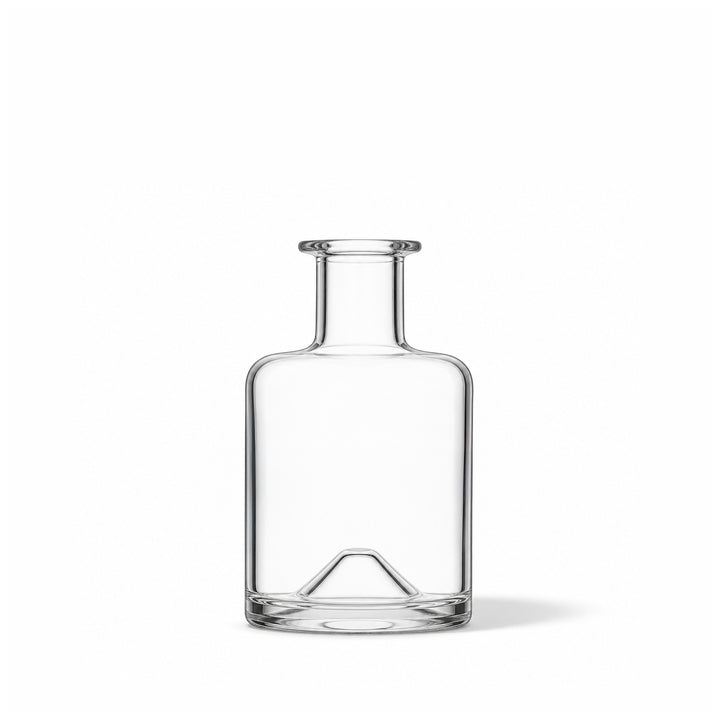 200ml Clear Glass Herbalist Bottle (Cork Neck) - Glass - Food Glass - Coloured Bottles