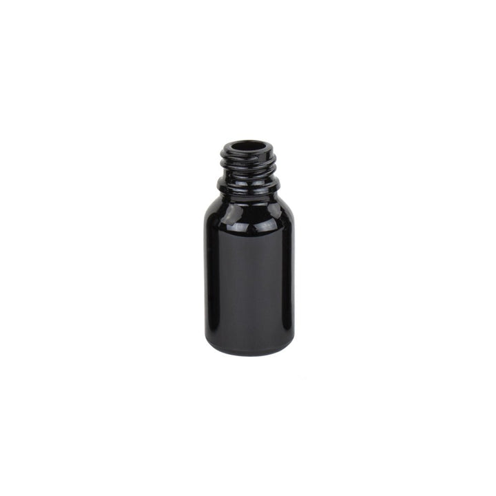 15ml Black Glass Dropper Bottle - Glass - Aromatherapy Glass - Coloured Bottles