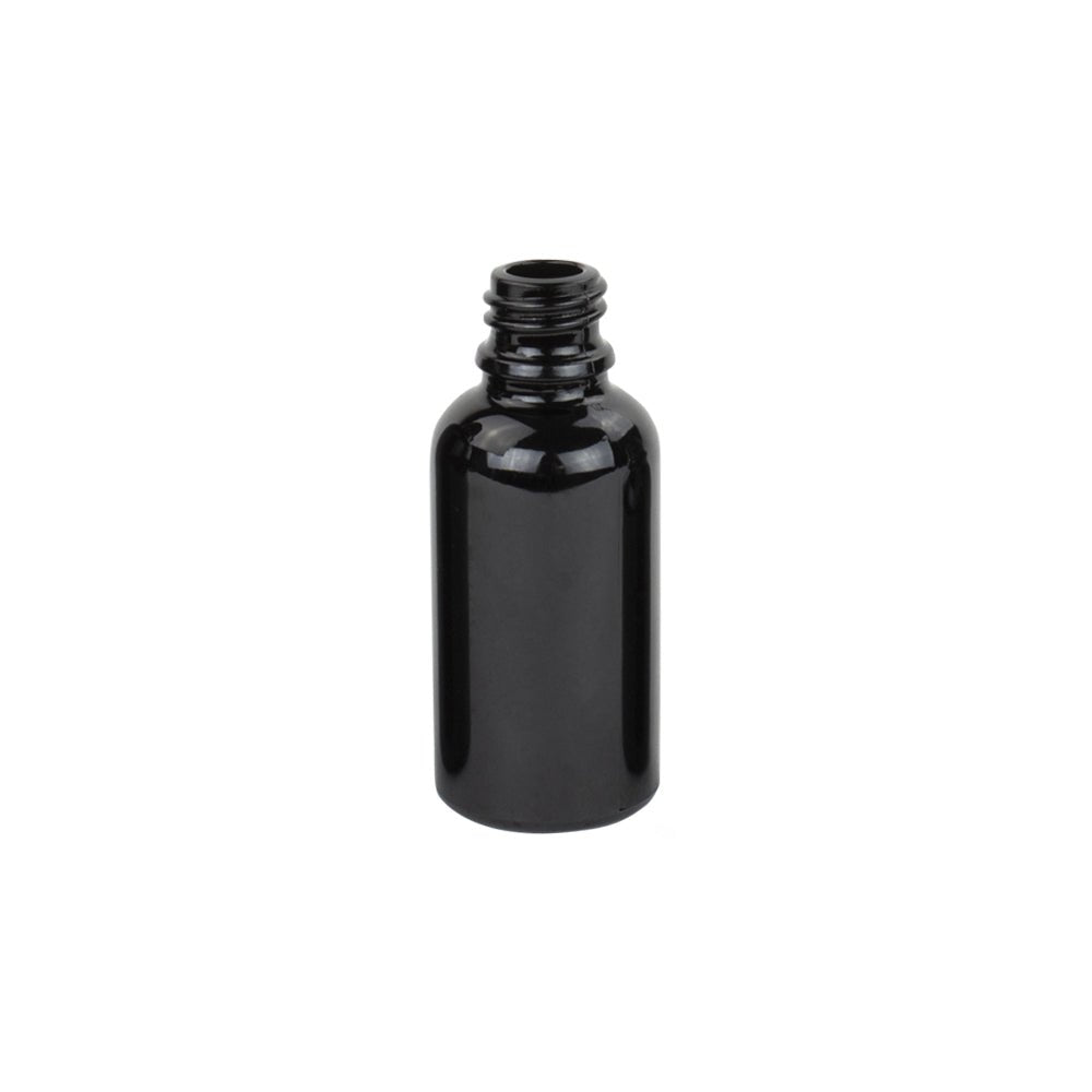 30ml Black Glass Dropper Bottle - Glass - Aromatherapy Glass - Coloured Bottles