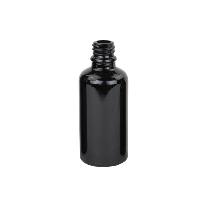 50ml Black Glass Dropper Bottle - Glass - Aromatherapy Glass - Coloured Bottles