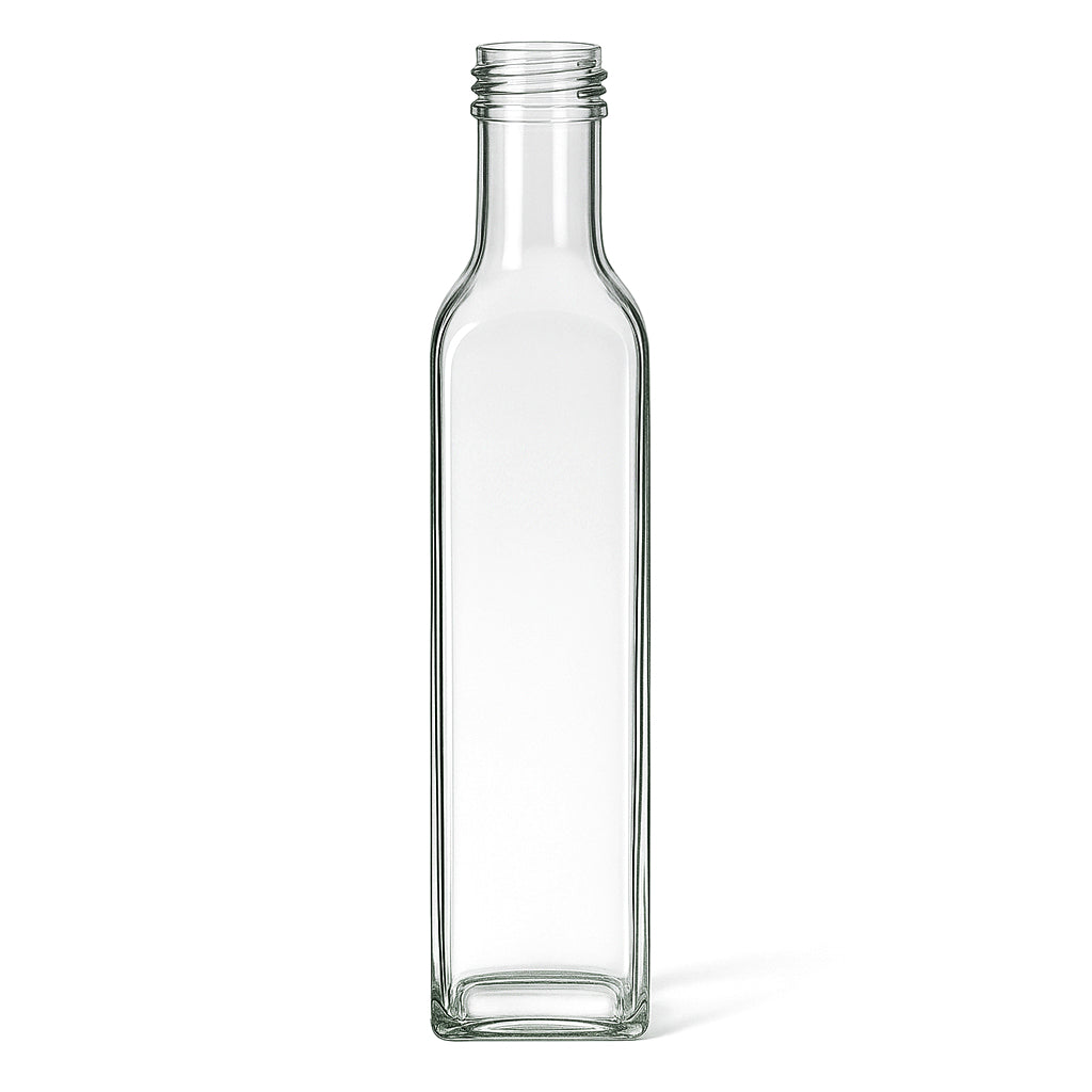 500ml Clear Glass Marasca Bottle - Glass - Food Glass - Colorlites