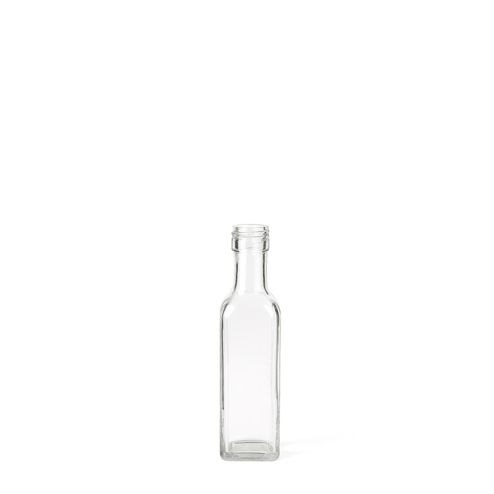 60ml Clear Glass Square Marasca Bottle - Glass - Food Glass - Colorlites