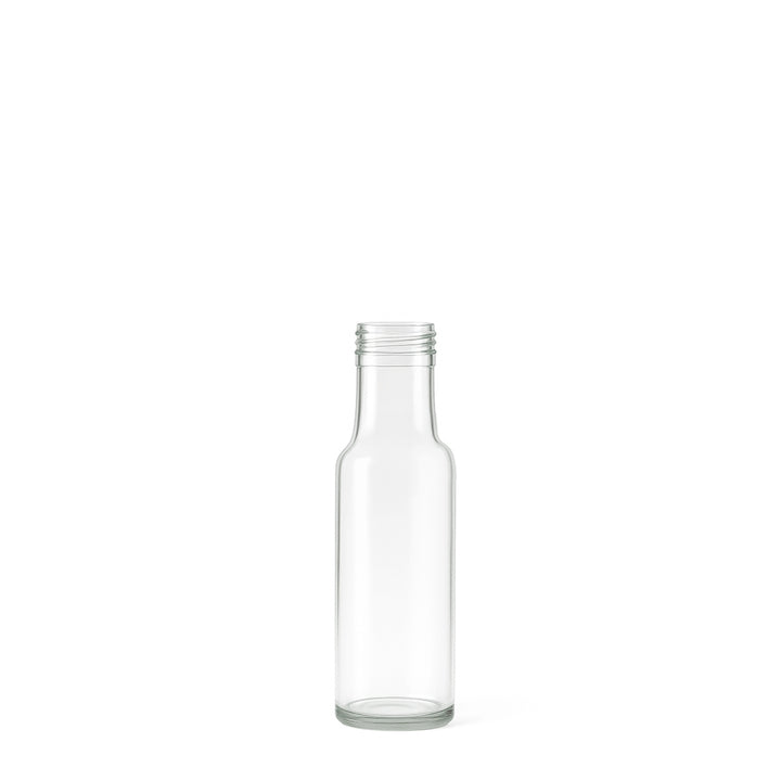 100ml Clear Glass Round Dorica Bottle (31.5mm Cap Size) - Glass - Food Glass - Colorlites
