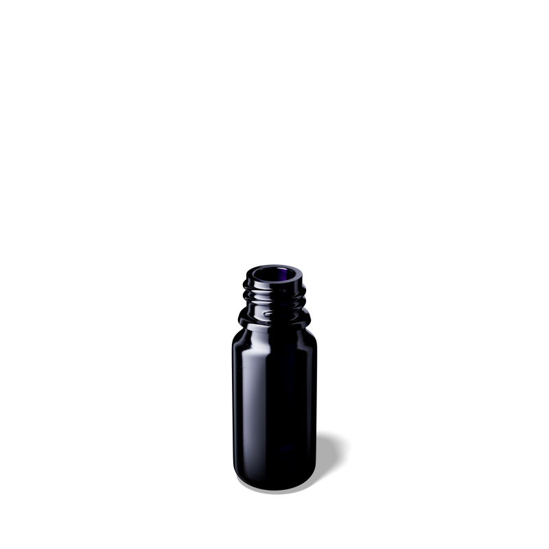 10ml Violet Miron Glass Dropper Bottle - Glass - Aromatherapy Glass - Miron