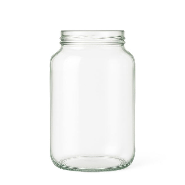 750ml Clear Glass Round Jar