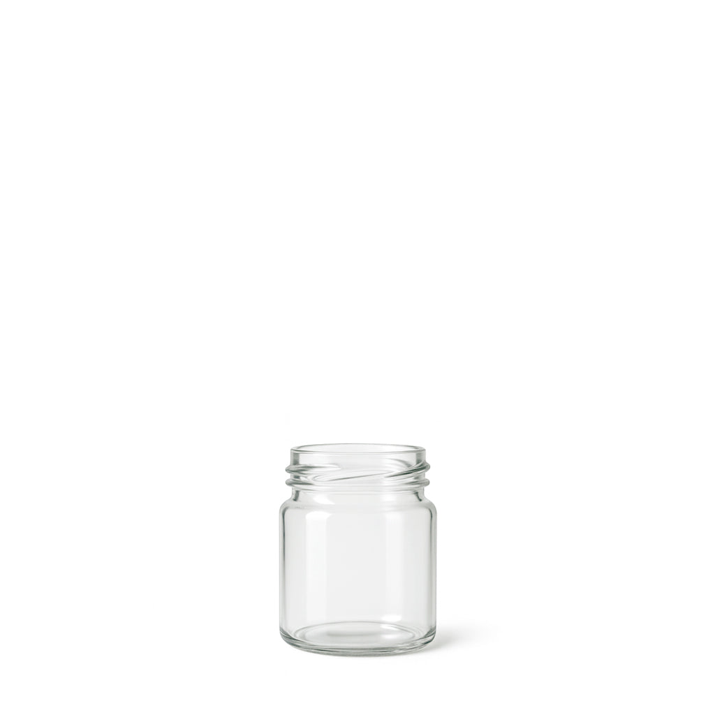 40ml Clear Glass Round Jar - Glass - Food Glass - Colorlites