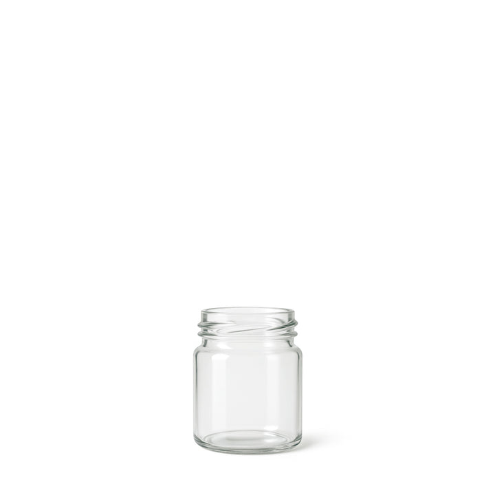 40ml Clear Glass Round Jar - Glass - Food Glass - Colorlites
