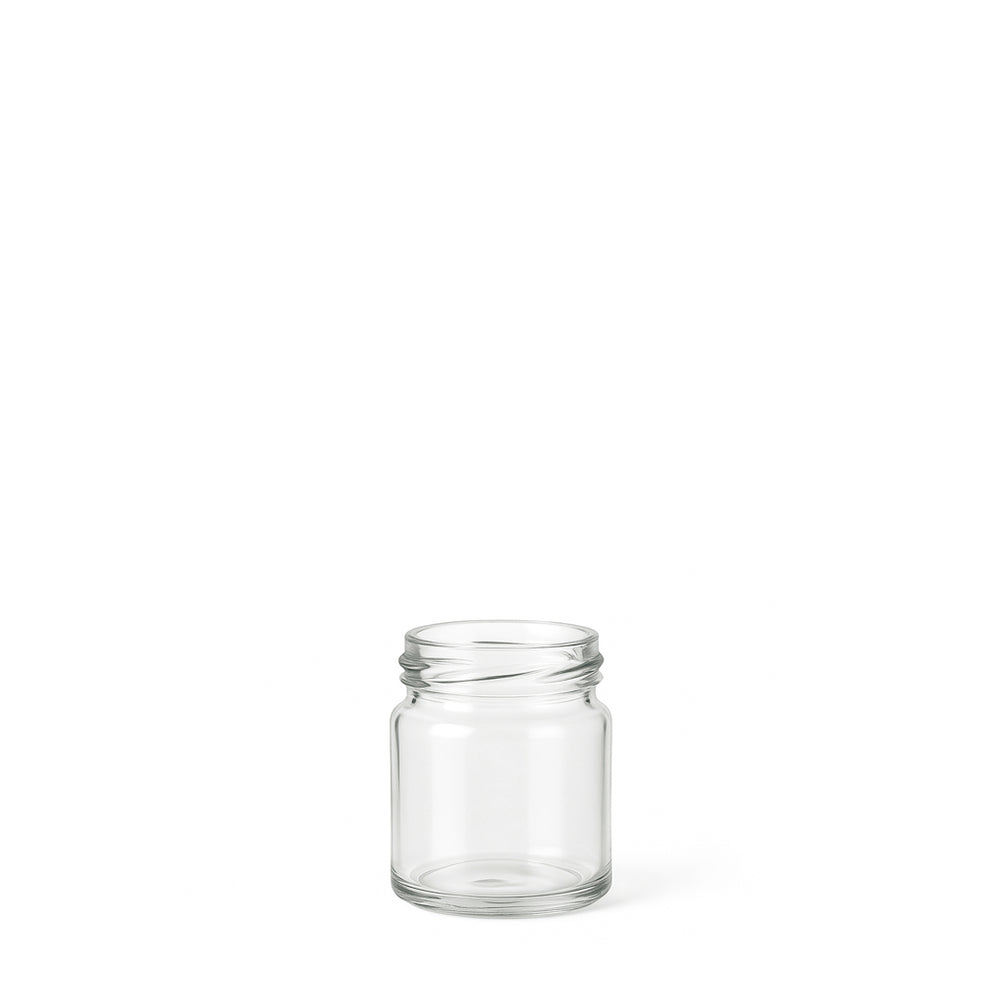 40ml Clear Glass Round Jar - Glass - Food Glass - Colorlites