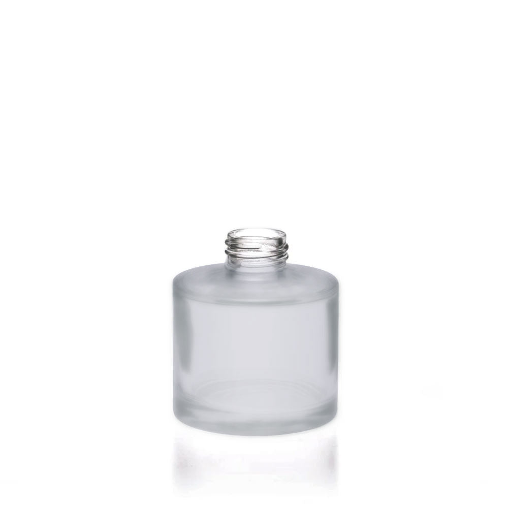 100ml Etched Glass Round Diffuser Bottle - - ColouredBottles