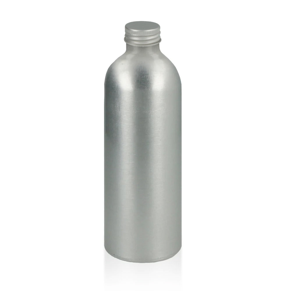 200ml Brushed Aluminium Screwcan Diffuser & Cap - - ColouredBottles