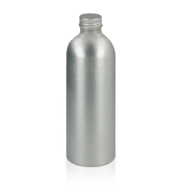 New - 200ml Brushed Aluminium Screwcan Diffuser & Cap - - ColouredBottles