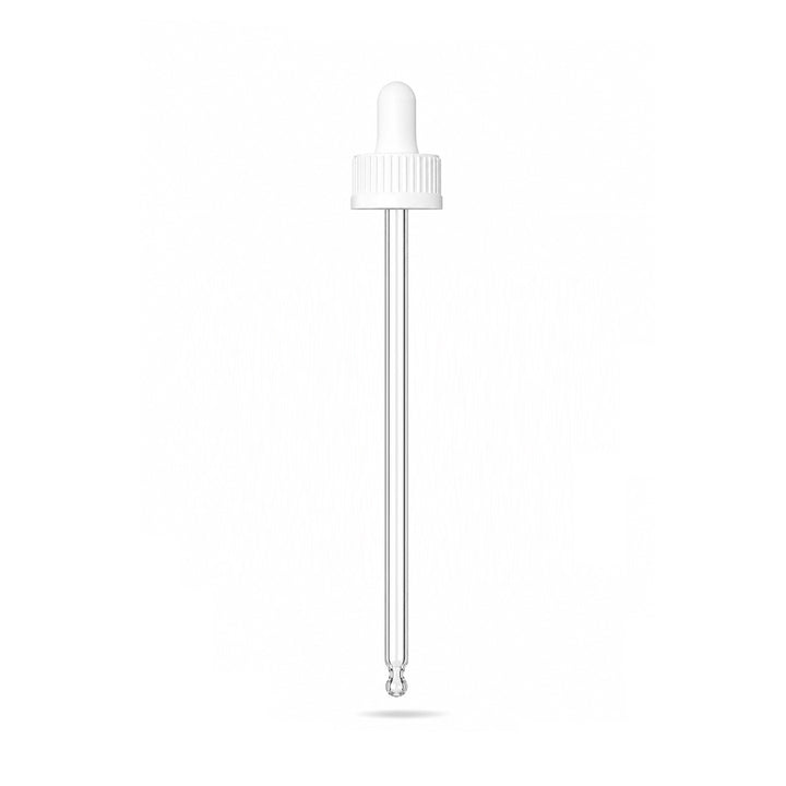105-mm-Pipette mit weißem T/E, weißer Kolben