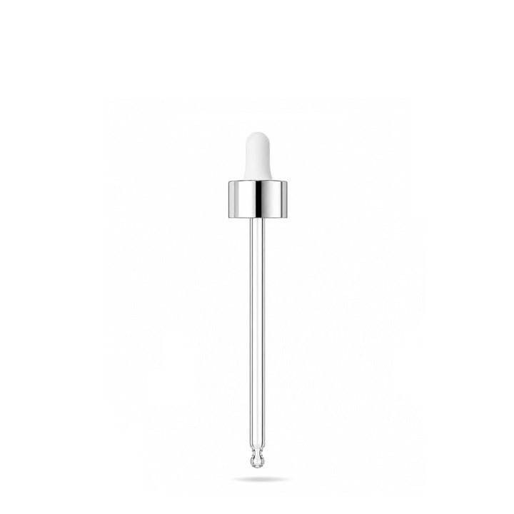 GL18 50 ml, 87 mm, silberne und weiße Pipette