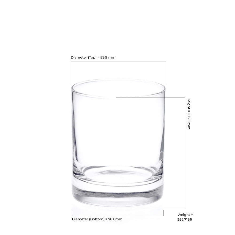 40cl Libbey 918CD Clear Candle Glass - - Colorlites