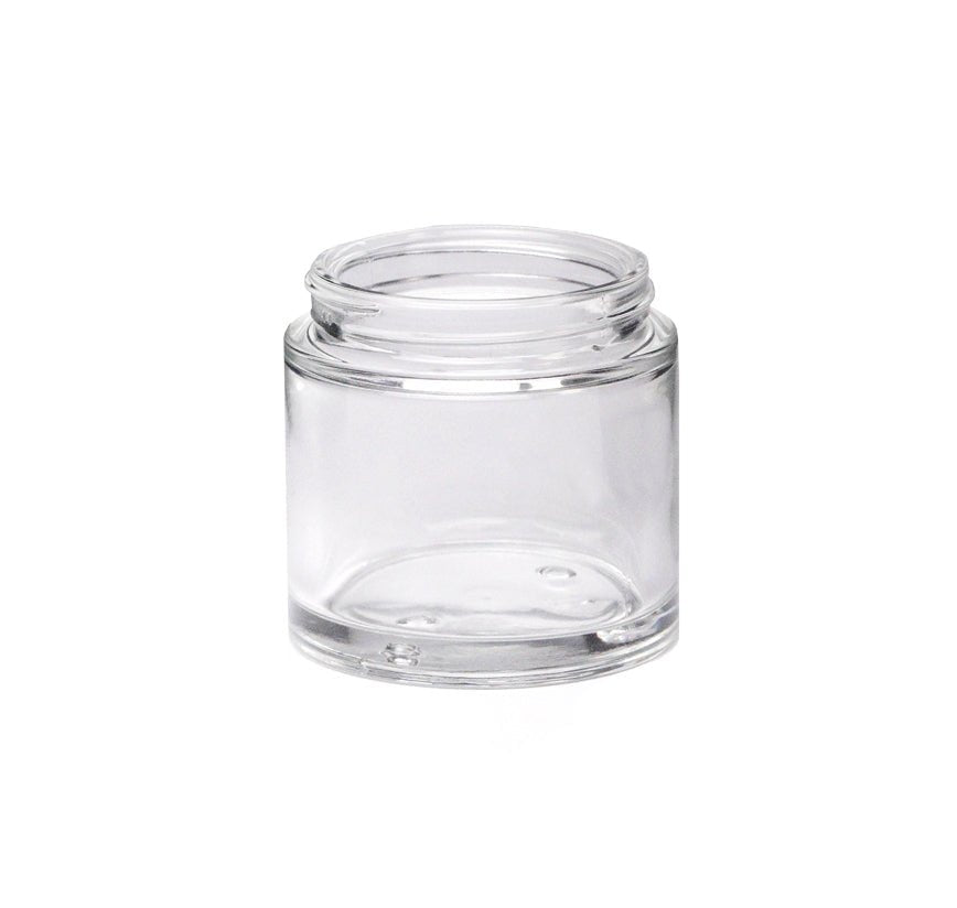 100ml Clear Glass Licata Jar (58R3) - Glass - Coloured Bottles