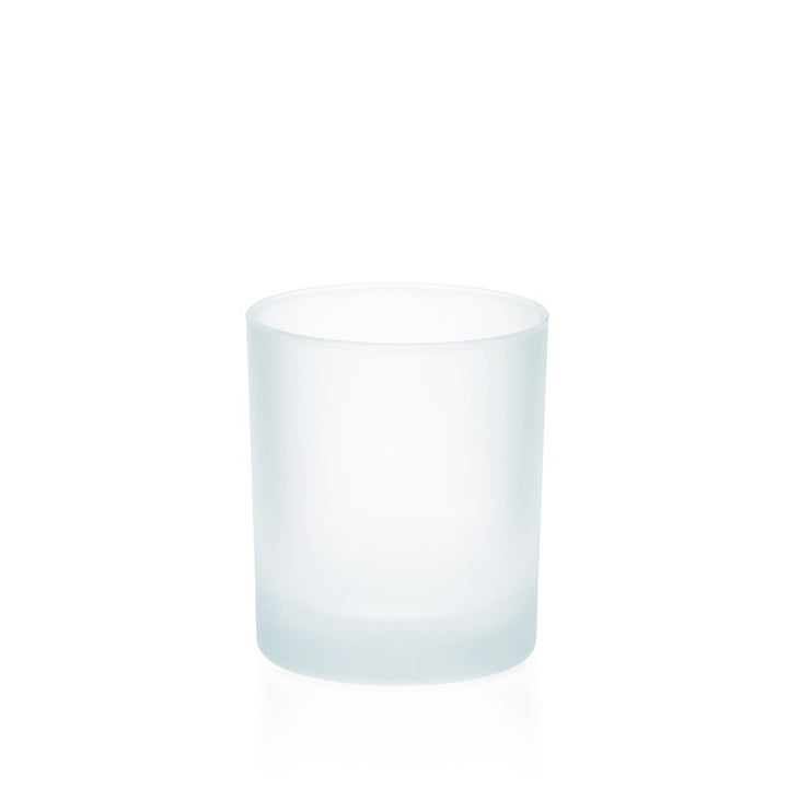 30cl Matt Arctic Externally Sprayed Lucy Candle Glass