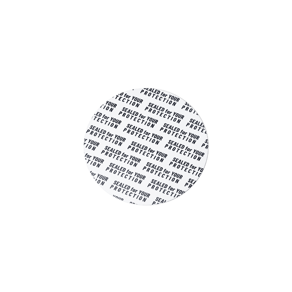 Pressure sensitive seal 50mm
