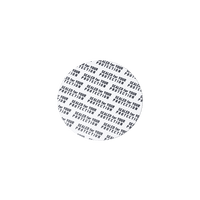 Miron - Pressure sensitive seal, 50mm, white, black text (Saturn 150) - - Miron