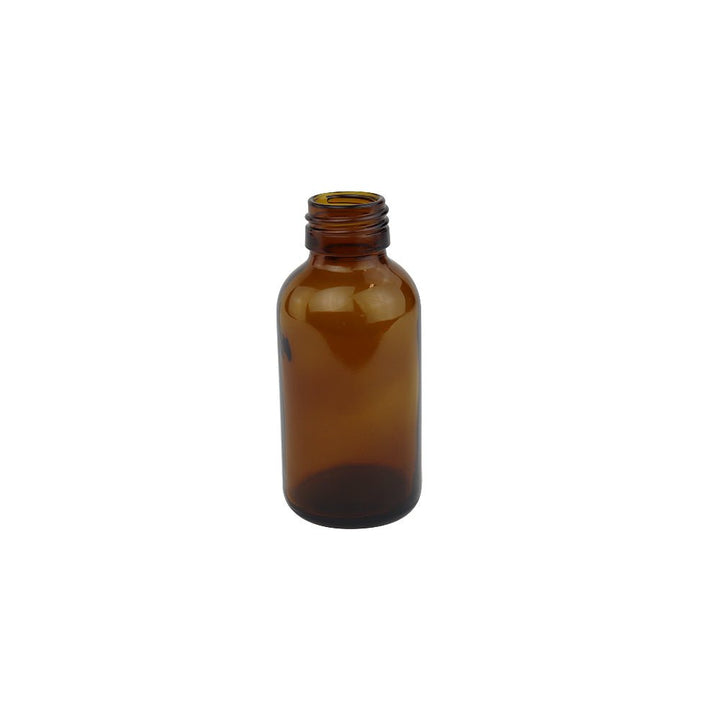 100ml Amber Glass Boston Round Bottle - Glass - Medical Glass - Colorlites