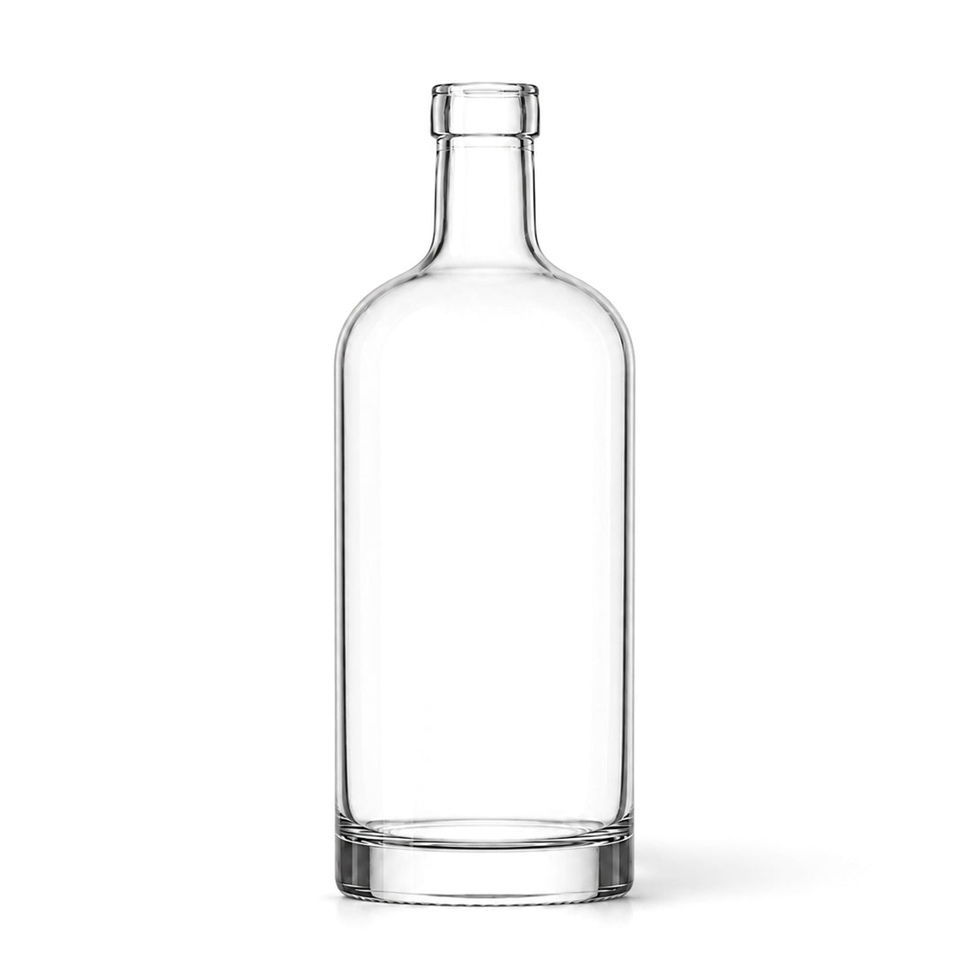 Polo 700ml clear cork mouth bottle